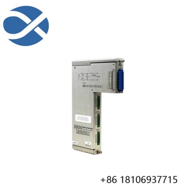 Bently Nevada 136703-01: Industrial Control I/O Module