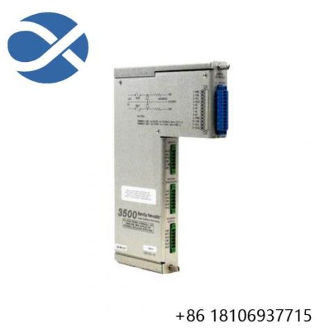 Bently Nevada 3500/04 I/O Module 138257-01: Advanced Industrial Control Solution