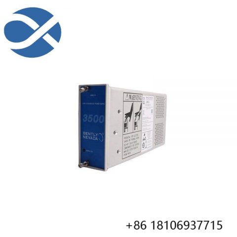 Bently Nevada PLC Model 3500/15 - 106M1081-01 Input Module