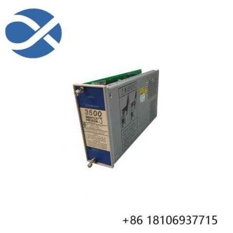 Bently Nevada 3500/15 133945-01 Power Supply: Advanced Industrial Control Solution