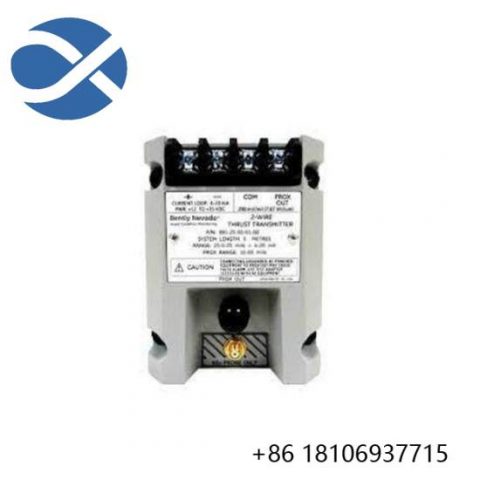 Bently Nevada 991-06-XX-01-00 169955-01: Rapid Delivery, Advanced Industrial Control Solution