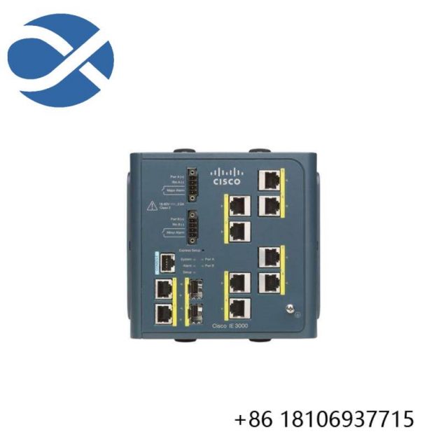 Cisco IE-3000-8TC Industrial Ethernet Switch, High Performance, Robust Design