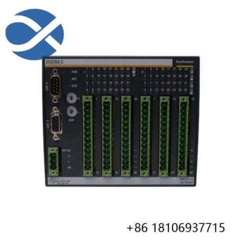 Bachmann DIO264-C Digital Input/Output Module, High-Performance Industrial Control Solution