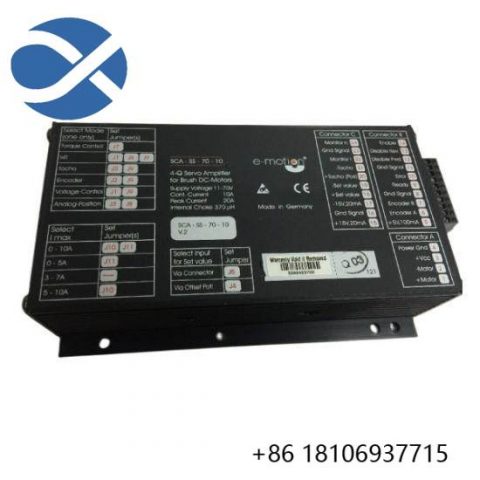 E-motion SCA-SS-70-10 Servodrive - High Performance Motion Control Module