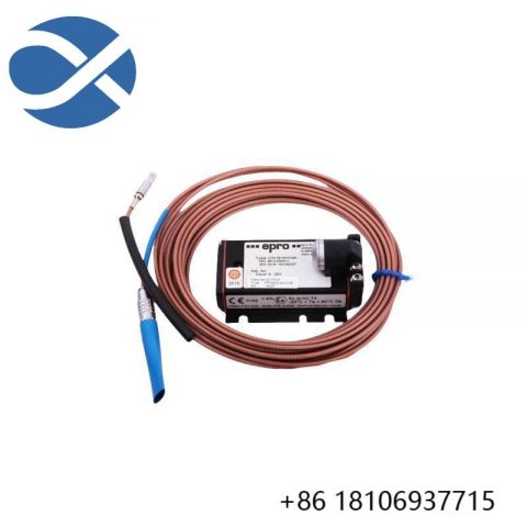 Emerson Epro PR6424/012-000 CON011 Eddy Current Sensor, Designed for Precision Measurement & Control