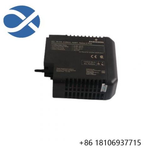 EMERSON KC3011X1-BA1 Sensor 12P6749X032, Advanced Control Module for Industrial Automation