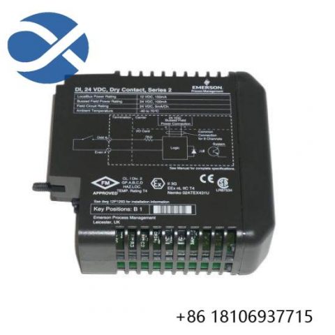 EMERSON KJ3201X1-BA1 | Discrete Input Card