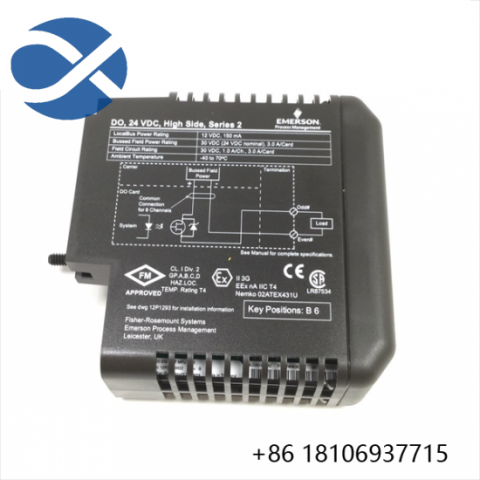 EMERSON KJ3241X1-EA1: High-Performance Interface Module for Industrial Automation