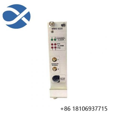 Emerson Ovation MMS6220 Monitoring Module, Precision Engineered for Industrial Control Solutions