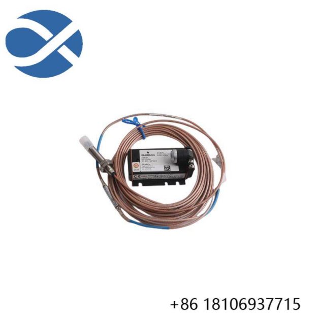 Emerson PR6423/000-030 CON021: High-Performance Eddy Current Sensor for Industrial Automation