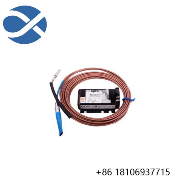 Emerson PR6423/002-011 CON041 Eddy Current Sensor: Advanced Measurement Technology for Industrial Control