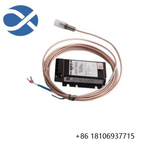 EMERSON TS/PR6423/01R-140 CON021 - 8mm Eddy Current Sensor, Advanced Industrial Control Solutions