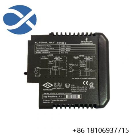 Emerson VE4003S2B2 | DeltaV Analog Input Module