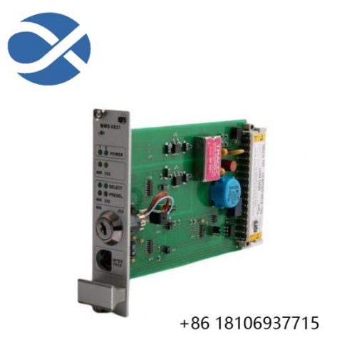 EMERSON EPRO MMS 6831 Interface Card - PLC Module for Industrial Control