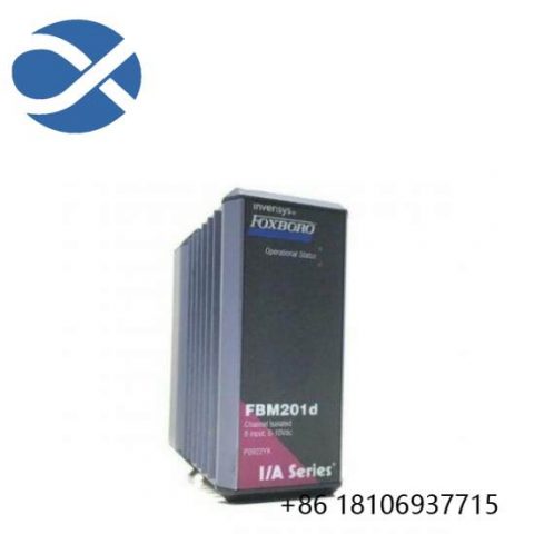 Foxboro FBM201D P0922YK Analog Input Module, Designed for Industrial Control Applications