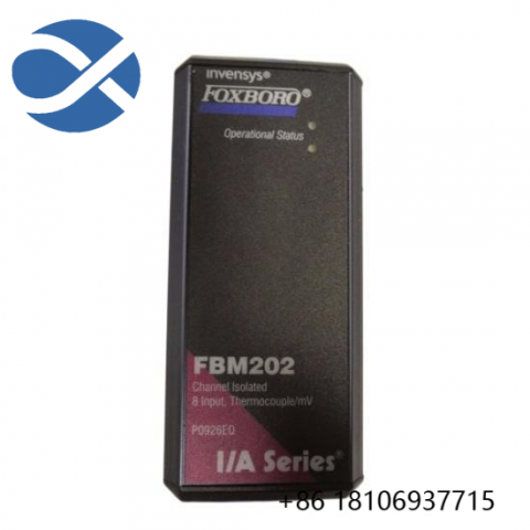 FOXBORO AD908AC FBM202 I/A Series DCS Module: Precision Control for Industrial Automation