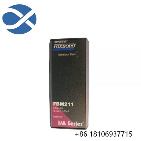 Foxboro FBM211 P0914TN Differential Input Module - Precision Control Solution