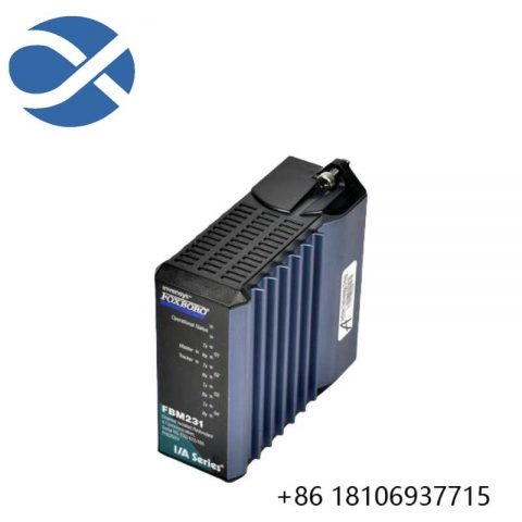 Foxboro FBM231 COMMUNICATION OUTPUT MODULE, Precision Control for Industry 4.0 Applications