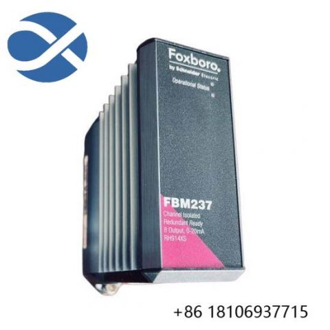 FOXBORO FBM237 RH914XS Channel Isolated 8 Input Module