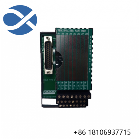 FOXBORO P0924JH Terminal Assembly - Industrial Control Module