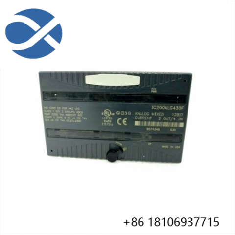 GE Fanuc IC200ALG230F Analog Input Module - High Precision, Reliable Data Acquisition