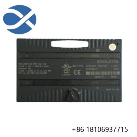 GE FANUC IC200ALG620 Analog Input I/O Module for Industrial Automation