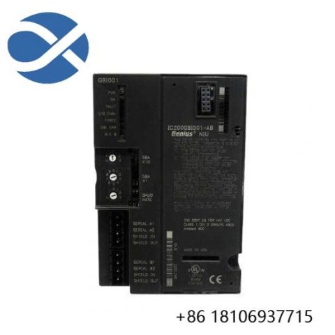 GE FANUC IC200GBI001: High-Performance Industrial Control Module