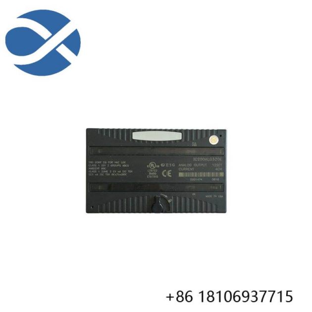 GE IC200ALG320: Advanced Output Module for Industrial Automation