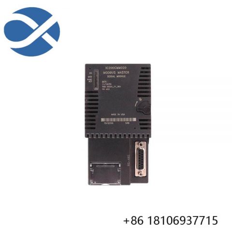 GE IC200CMM020: Modbus Master Module, Advanced Industrial Control Solutions