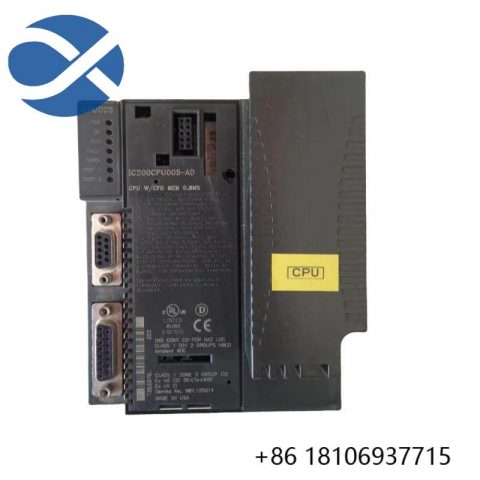 GE IC200CPU005: High-Performance Programmable Logic Controller Module