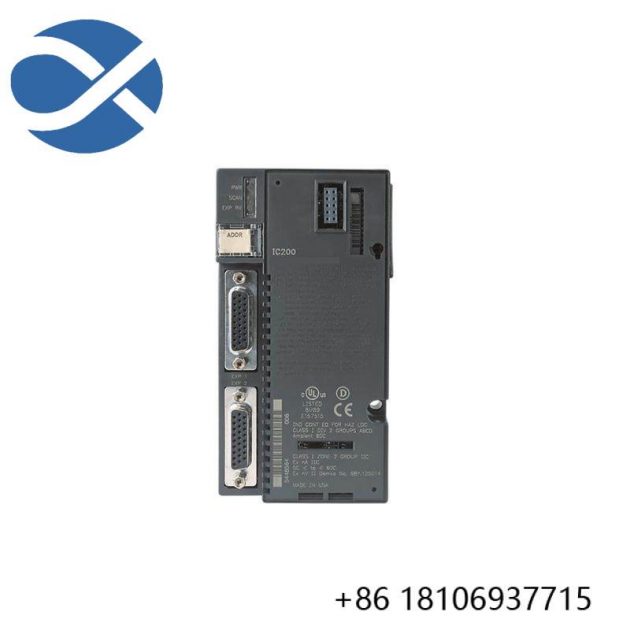 GE IC200PNS001: Precision Remote I/O Unit for Industrial Automation