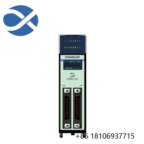 GE IC694MDL655 - Advanced Programmable Logic Controller, Optimized for Industrial Automation