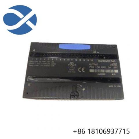 GE IC200MDL740: Advanced Industrial Control Module