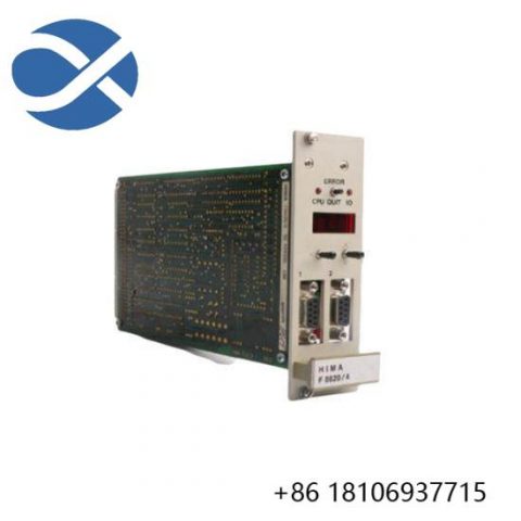 HIMA F8620/4 CPU Module - High-Performance Control Core for Industrial Automation