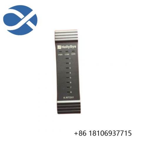 HOLLYSYS K-RTD01 Digital Input Module, High Precision Temperature Sensing, Industrial Automation