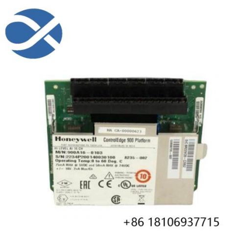 Honeywell HC900 Analog Input Module, 900A16-0103, PLC