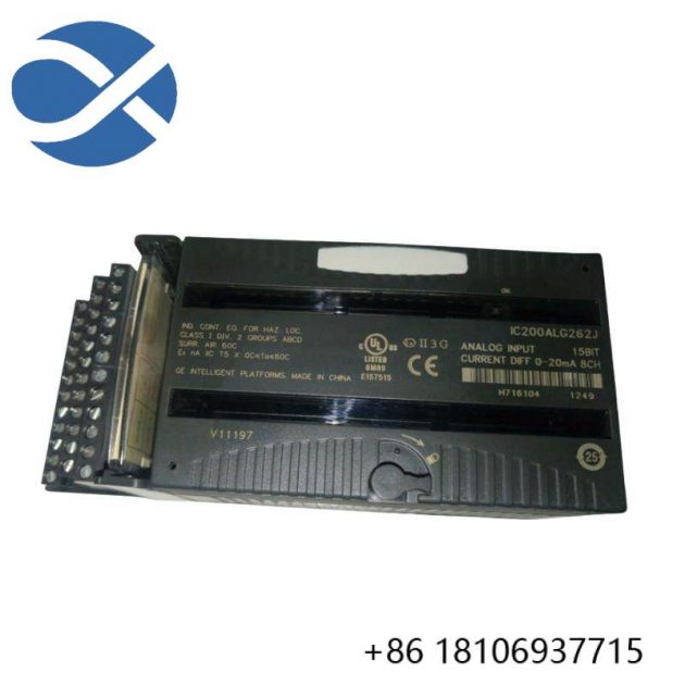 GE IC200ALG262: Advanced Analog Input Module for Industrial Automation