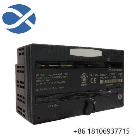 GE Fanuc IC200ALG322 - Analog I/O Module for VersaMax System