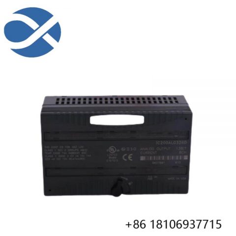 GE IC200ALG326D Analog Output Module: Advanced Control Solution