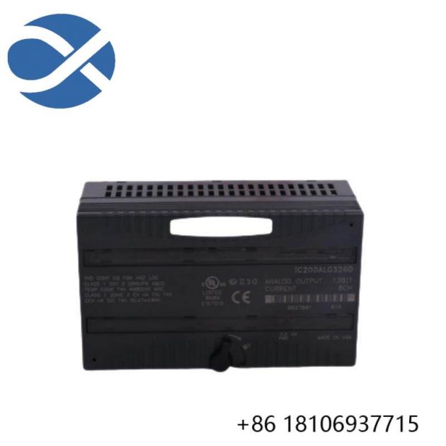 GE IC200ALG326D Analog Output Module: Advanced Control Solution