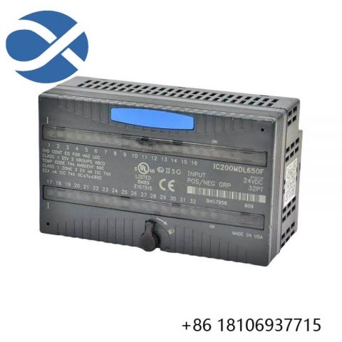 GE IC200MDL650F: VersaMax 24VDC Input Modules for Industrial Automation