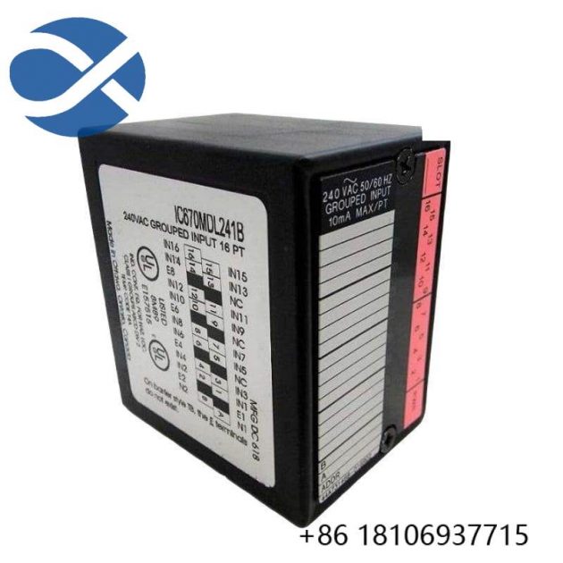 GE IC670MDL241 - 240VAC Input Module: Industrial Automation Excellence