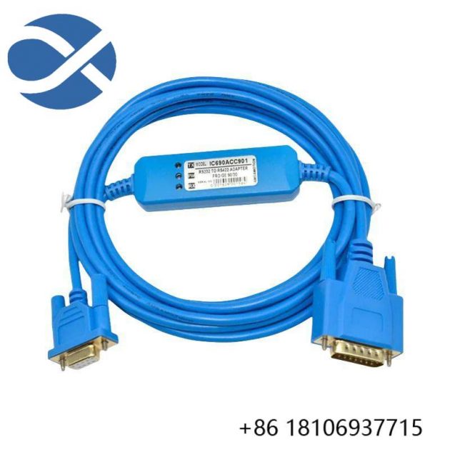 GE IC690ACC901 - Direct Replacement Cable for PLC Systems, Industrial Automation Solutions