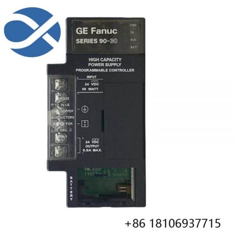 GE IC693PWR331 High Capacity Power Supply Module - Optimized for Industrial Applications