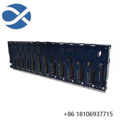 GE Industrial Controls IC695CHS012-CA Twelve Slot Backplane, for Enhanced System Flexibility