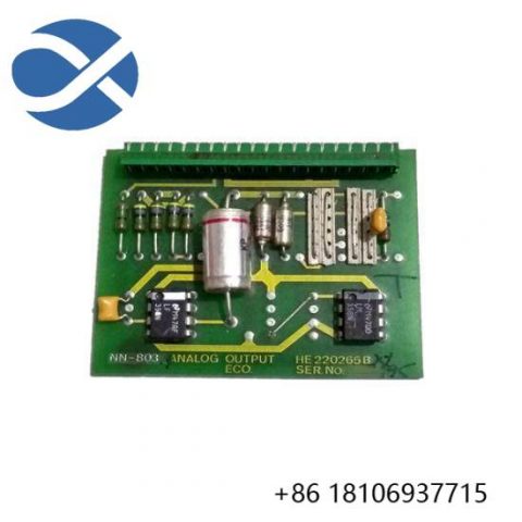 Kongsberg NN803.4 Analog Output Module - High-Precision Industrial Control Solution