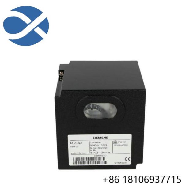 SIEMENS LFL1.322 Gas burner control - Industrial Automation Solutions