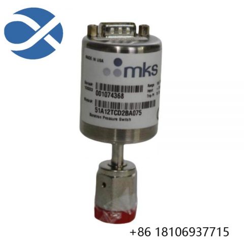 MKS Pressure Switch 51A12TCD2BA075 - Advanced Industrial Control Solution