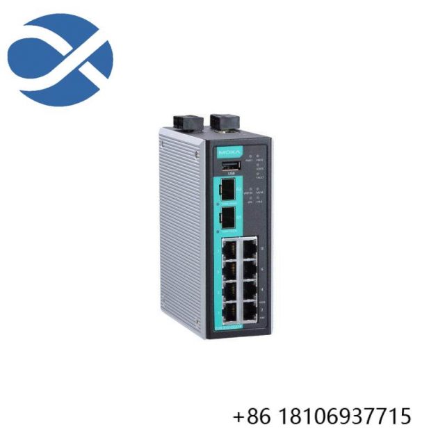 MOXA EDR-810-2GSFP Industrial Secure Router Switch - High-Speed Ethernet Switch with Secure Features