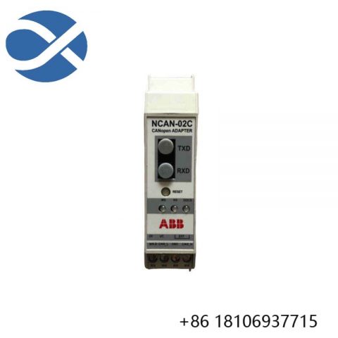 ABB NCAN-02C Adapter Board, Industrial Control Module